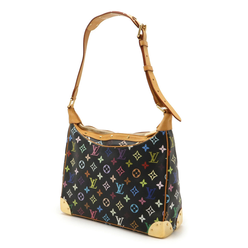 Louis Vuitton Multicolor Boulogne Bag Hobo Monogram Semi Shoulder Shoulder Brown